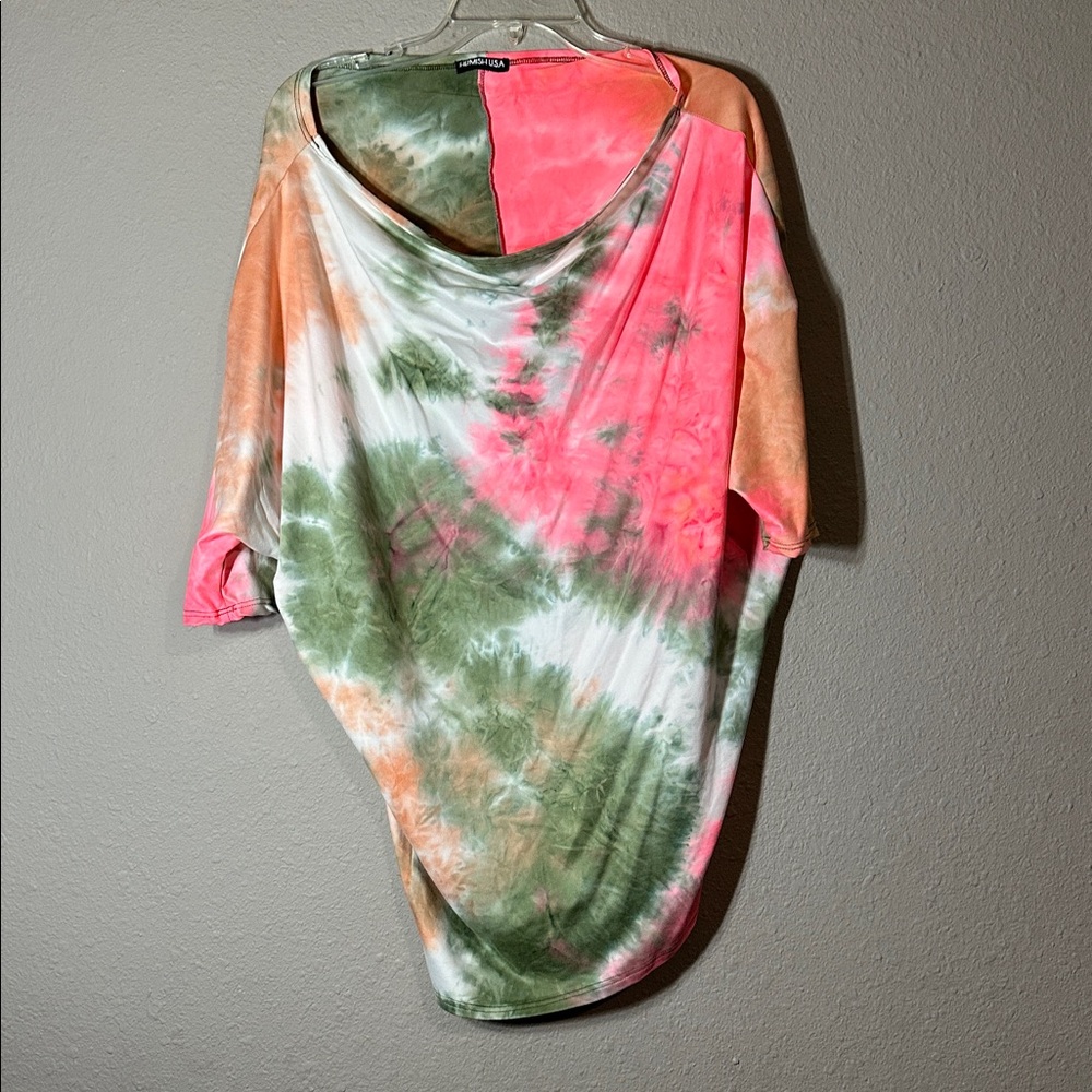 Tie-Dye Oversized Top